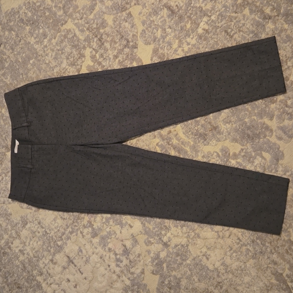 LOFT Outlet Modern Skinny Grey With DOTS Size 2P